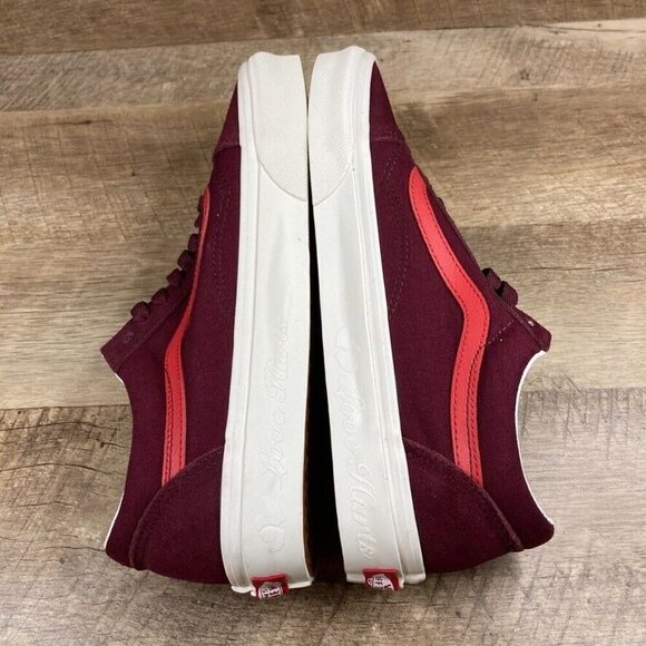 VANS Old Skool Secret Lover Port Royale Skate Canvas Suede Mens 8 Womens 9.5 NEW - Picture 7 of 10